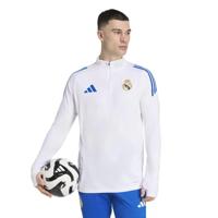 adidas Real Madrid Trainingstrui 1/4-Zip Europees 2025-2026 Wit Blauw - thumbnail