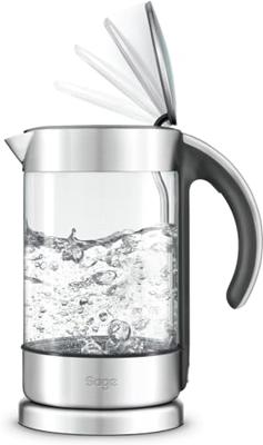 Sage the Crystal Clear waterkoker 1,7 l 2400 W Roestvrijstaal, Transparant