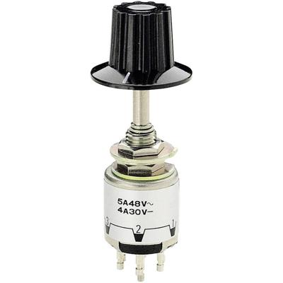 Marquardt 9030.0100 9030.0100 Draaischakelaar 48 V/AC 5 A Schakelposities 6 1 x 60 ° 1 stuk(s) Marquardt 9030.0100 9030.0100 Draaischakelaar 48 V/AC 5 A Schakelposities 6 1 x 60 ° 1 stuk(s)