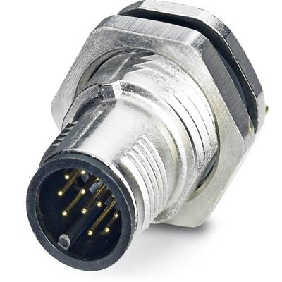 Phoenix Contact 1436783 Sensor/actuator inbouwconnector M12 Aantal polen (sensoren): 12 Stekker, inbouw 20 stuk(s)