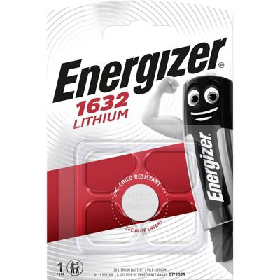 Energizer CR1632 lithium knoopcel batterij