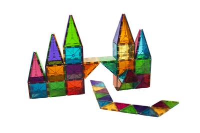 Magna-Tiles Clear Colors 100 stuks