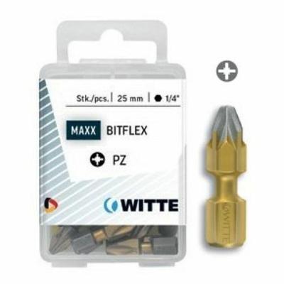 Set van tips WITTE PZ 2 DIAMOND FLEX Pozidriv PZ2 5 Stuks