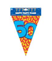 Happy Verjaardag Vlaggenlijn 50 Jaar (10m) - thumbnail