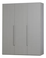 WOOOD Kledingkast 'Rens' 3-deurs, kleur Pebble Grey - thumbnail
