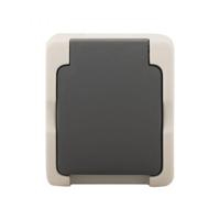 Ac Wandcontactdoos 2P+RA - thumbnail