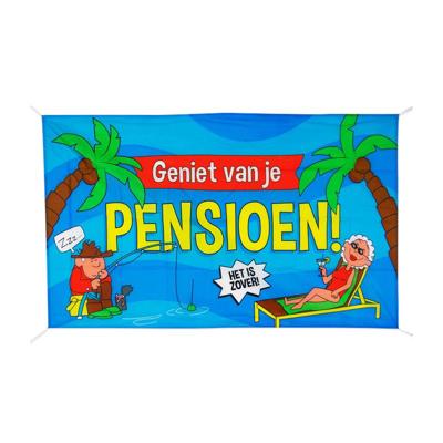 Paperdreams gevel vlag xxl pensioen