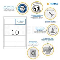 Etiket herma 4667 96x50.8mm premium wit 1000stuks - thumbnail