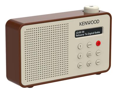 Kenwood CR-M25DAB-T Draagbare DAB+ Radio Beige/Bruin