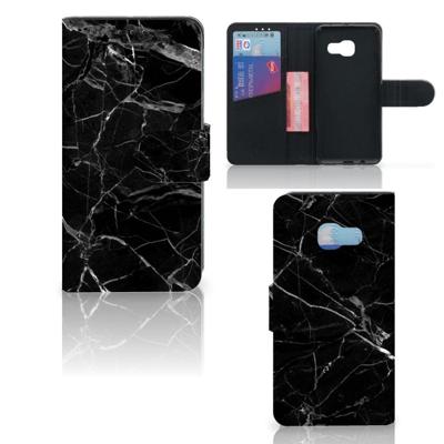 Samsung Galaxy A3 2017 | Bookcase | Marmer Zwart - Origineel Cadeau Vader