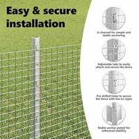 VidaXL Hek met paal zilver 0,8 x 25 m staal - thumbnail