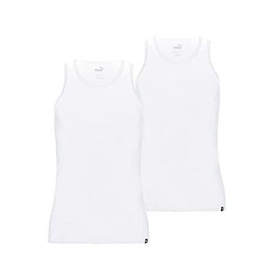 2-Pack heren hemden - Basic Tanktop - Katoenen onderhemd slim fit - Ronde hals - Zonder mouwen