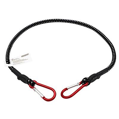 Rubberen Bagagespin met karabijnhaak 80cm x 10 mm Ø Rubberen Bagagespin met karabijnhaak 80cm x 10 mm Ø