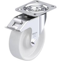 Blickle L-PO 125KA-FI Zwenkwiel met rem Wieldiameter: 125 mm Draagvermogen (max.): 250 kg 1 stuk(s) - thumbnail
