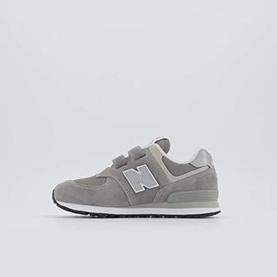 Kindersneakers met klittenband PV574EVG NEW BALANCE grey