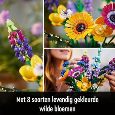 LEGO icons 10313 boeket met wilde bloemen - thumbnail