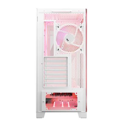 Modecom Volcano SPACE APEX ARGB MIDI Midi Tower Wit