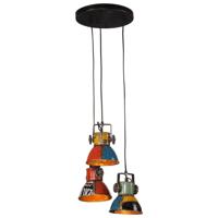 VidaXL Hanglamp 25 w e27 30x30x100 cm meerkleurig - thumbnail