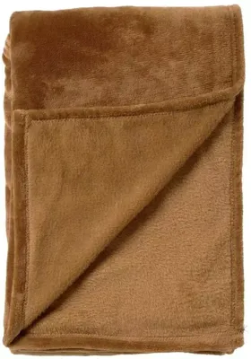 Plaid Billy 150x200 cm Tobacco Brown