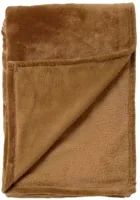 Plaid Billy 150x200 cm Tobacco Brown - thumbnail