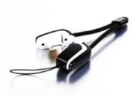 Slimme USB naar mini-USB 5-pins kabel met MicroSD kaartlezer, 10 cm - thumbnail