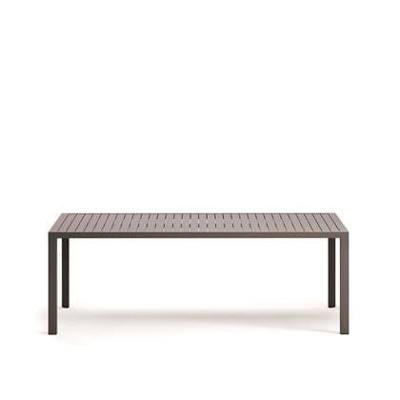 Kave Home Tuintafel 'Culip' 220 x 100cm, kleur Bruin
