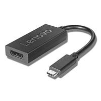 Lenovo 4X90Q93303 USB-C / DisplayPort Adapter [1x USB-C stekker - 1x DisplayPort bus] Zwart 0 mm - thumbnail