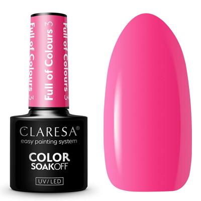 Claresa uv/led gellak 5ml full of colours 3