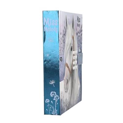 Miss Melody dagboek met code en geluid wit paard