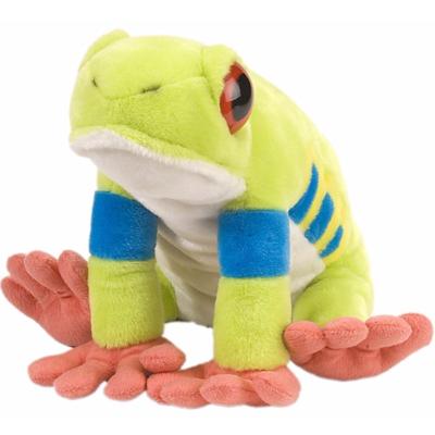 Wild Republic knuffel kikker junior 30 cm pluche groen Wild Republic knuffel kikker junior 30 cm pluche groen
