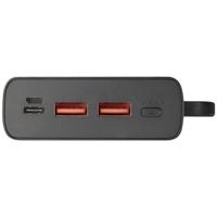 VOLTCRAFT PB-20-PD3.0 Powerbank 20000 mAh USB PD 3.0 LiPo Grijs-zwart Statusweergave - thumbnail