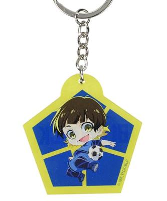 Blue Lock Acrylic Keychain Meguru Rachira Chibi Style 5 cm