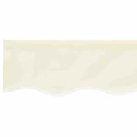 VidaXL Vervangingsdoek voor zonnescherm crème 330 x 195 cm polyester - thumbnail