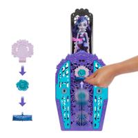 Monster High Skulltimate Secrets Twyla pop + kledingkast - thumbnail