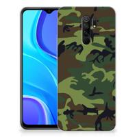 Xiaomi Redmi 9 TPU bumper Army Dark - thumbnail