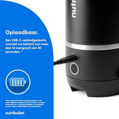 Mixer Nutribullet NBP016B Zwart - thumbnail