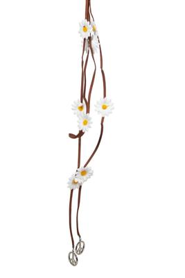 Haarband bruin hippie