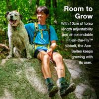 Osprey Ace 50 Backpack Kinderen Green Canopy/Matcha Green 50L - thumbnail