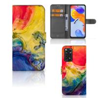 Hoesje Xiaomi Redmi Note 11 Pro 5G/4G Watercolor Dark - thumbnail