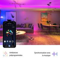 2 LED-lampen - KONYKS - Antalya Easy E14 - Wifi + Bt - 5 W - 350 Lumen - Kleuren + Wit - Alexa / Google Home compatibel - thumbnail