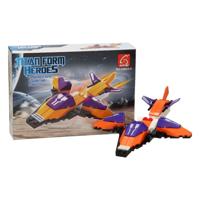 Lobbes Bouwset titan heroes - space oranje - 49dlg. - thumbnail