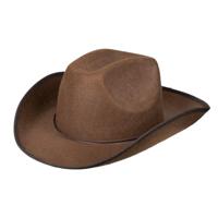 Hoed vilt Cowboy bruin - thumbnail
