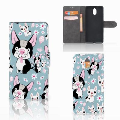 Nokia 3.1 (2018) | Telefoonhoesje | Met pasjeshouder | Hondjes Nokia 3.1 (2018) | Telefoonhoesje | Met pasjeshouder | Hondjes