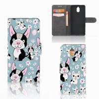 Nokia 3.1 (2018) | Telefoonhoesje | Met pasjeshouder | Hondjes - thumbnail