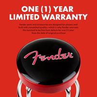 Fender Red Sparkle Logo Barstool 30" zwart-rood-chroom gitaarkruk (76 cm) - thumbnail