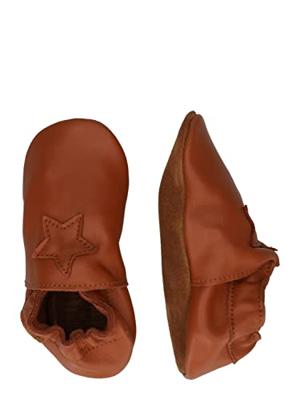 En Fant babyslofjes Star Leather Brown-19