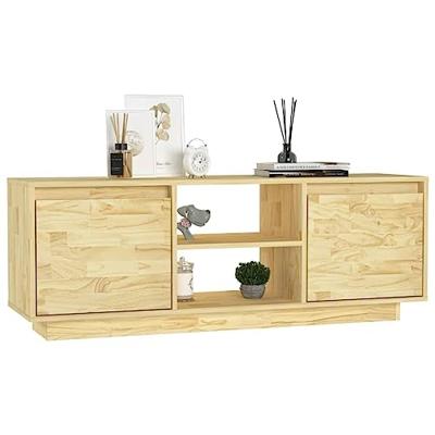 Tv-meubel 110x30x40 cm massief acaciahout
