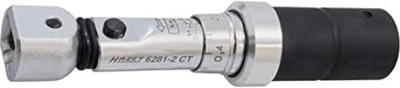 HAZET Momentsleutel 6280-1CT - Draaimomentbereik min-max: 2 - 10 Nm - Nauwkeurigheid: 2% - 9 x 12 mm insteekvierkant hol - Lengte: 181 mm