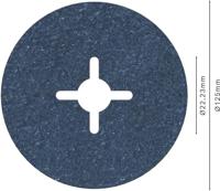 Bosch Accessories 2608607255 Fiberschijf Diameter 125 mm 1 stuk(s) - thumbnail