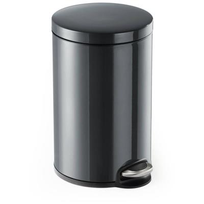 Durable DURABLE pattumiera 12,0 l antracite 341158 Afvalemmer 12 l (Ø x h) 250 mm x 400 mm Metaal, Kunststof Antraciet-grijs 1 stuk(s)
